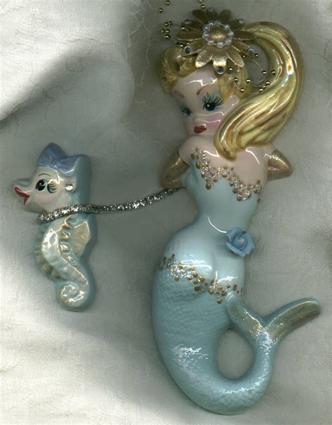 vintage mermaid decor